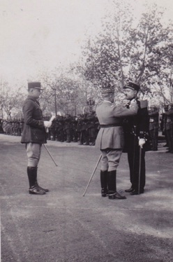 11 novembre 1947
D&eacute;cor&eacute; Croix d'officier de la L&eacute;gion d'honneur et commandeur du Nichan Iftikar remis par le sultan du Maroc